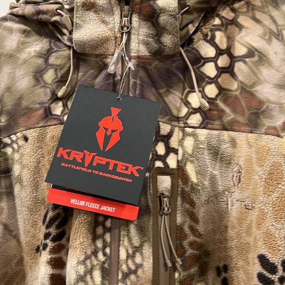 Kryptek’s Vellus fleece Jacket Camo XL Brand NEW - Picture 10 of 12